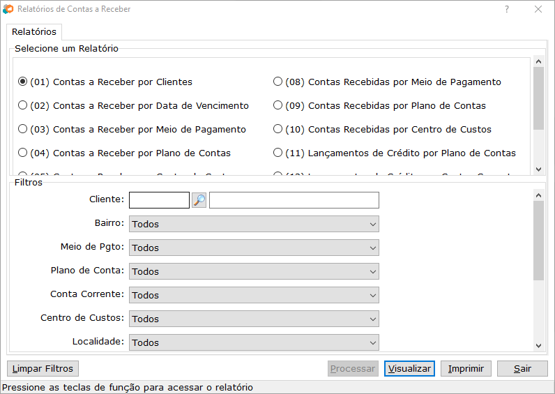 Contas Recebidas e a Receber
