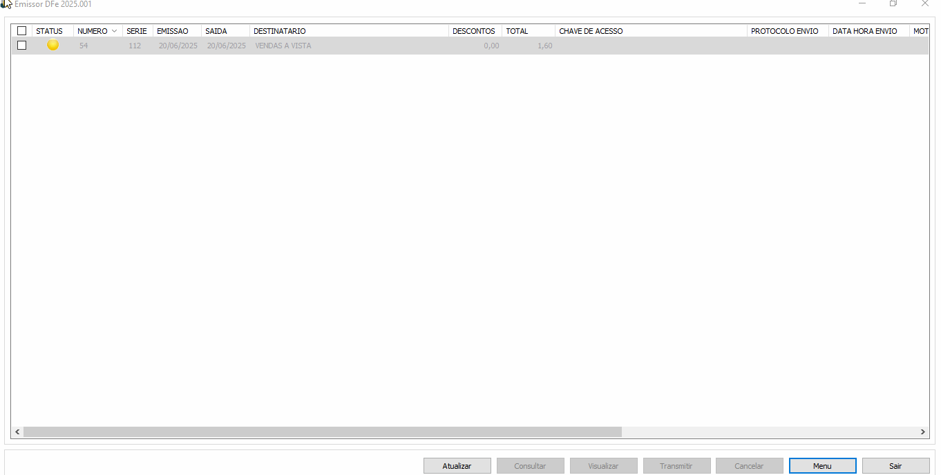 Excluindo os Dados de Local de Entrega/Retirada no Emissor DF-e