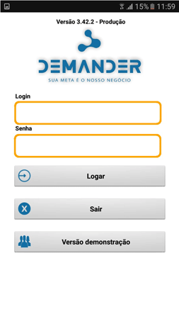 Acesse com o Login