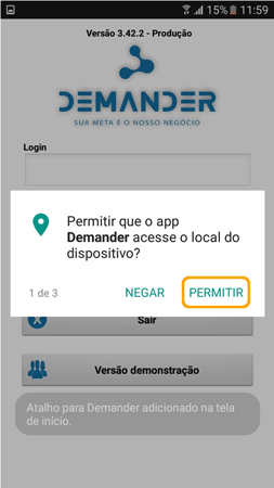 Permitir GPS