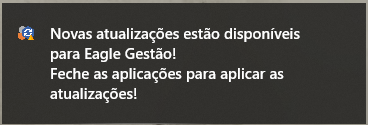 Tela de Downloads - Notificação na Área de Trabalho