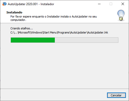 Instalando o Auto Updater