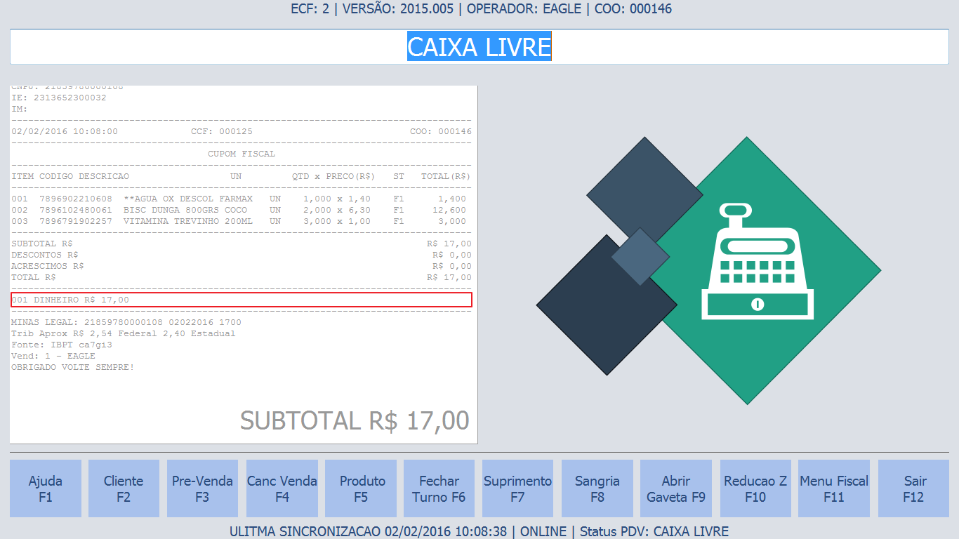 Caixa Livre