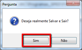 Não se esqueça de salvar, tudo bem?