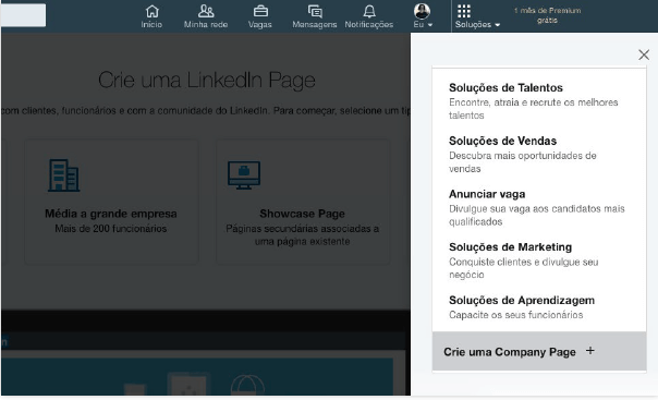 Criando LinkedIn